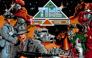 Time title screen for Atari ST